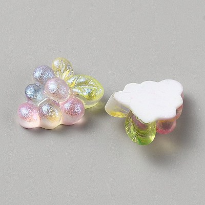Opaque Resin Cabochons CRES-CJC0011-001F-1