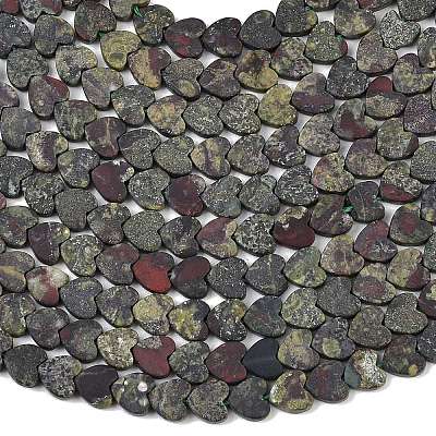 Natural Dragon Blood Beads Strands G-A272-A02-01-1