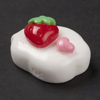 Opaque Resin Cabochons RESI-C032-01B-1