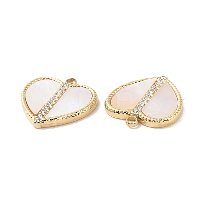 Natural White Shell Pendants STAS-J400-31G-1