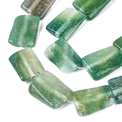 Natural Weathered Agate Beads Strands G-Q606-42E-1