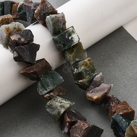 Natural Indian Agate Beads Strands G-I283-F20-1