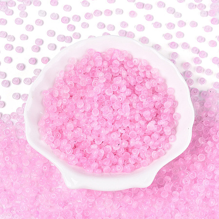 Baking Paint Glass Seed Beads GLAA-T023-43I-1