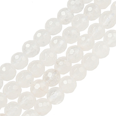 Natural Quartz Crystal Beads Strands X-G-E571-A11-01-1