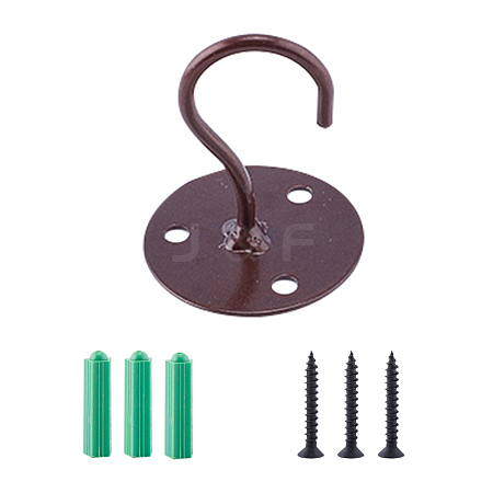 Iron Wall Hooks AJEW-WH0018-48D-1