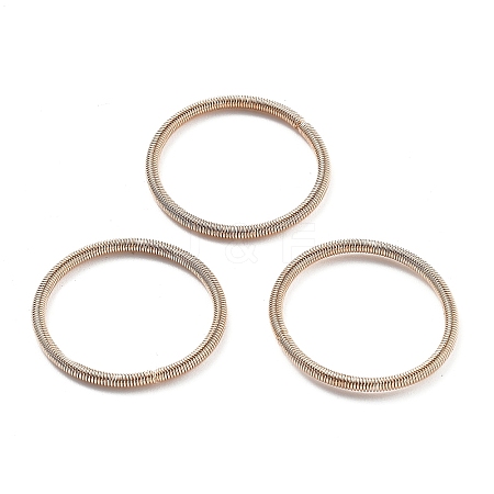 Iron Spring Finger Rings RJEW-M050-01G-1