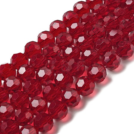 Transparent Glass Beads EGLA-A035-T10mm-D02-1