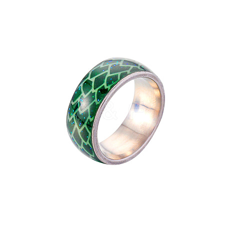 Glow in the Dark Luminous Enamel Finger Ring PW-WG40355-10-1