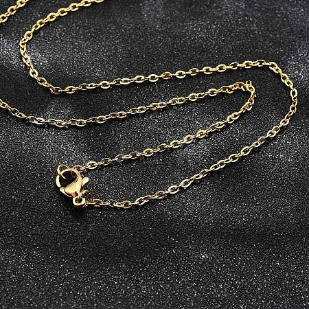 304 Stainless Steel Cable Chains Necklaces X-NJEW-F226-04G-04-1