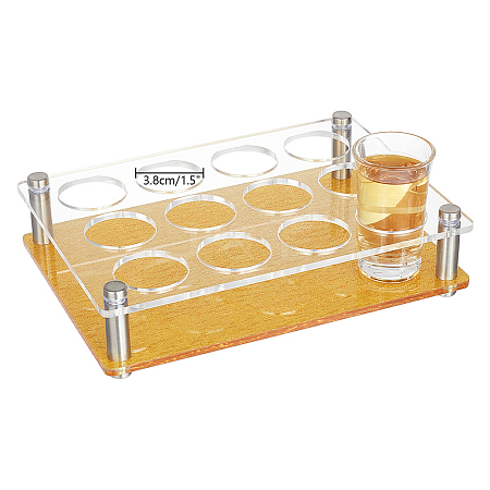 Acrylic Shot Glasses Holder DIY-WH0430-392B-1