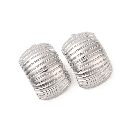 Non-Tarnish 304 Stainless Steel Stud Earrings for Women EJEW-L272-008P-1