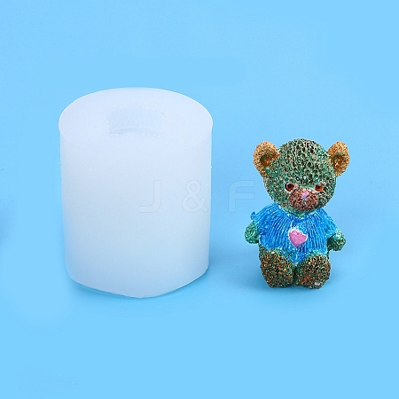 Bear DIY Silicone Candle Molds PW-WG0372B-03-1