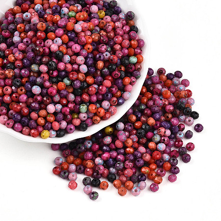 Picasso Glass Seed Beads SEED-N007-20B-1