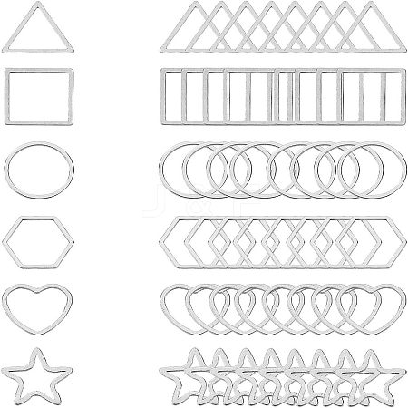 Unicraftale 304 Stainless Steel Linking Ring STAS-UN0003-71P-1