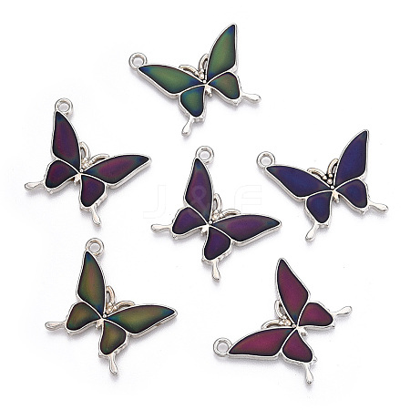 Alloy Enamel Pendants PALLOY-K244-E01-P-RS-1