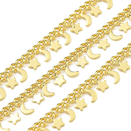 Brass Link Chains AJEW-Z028-05B-1