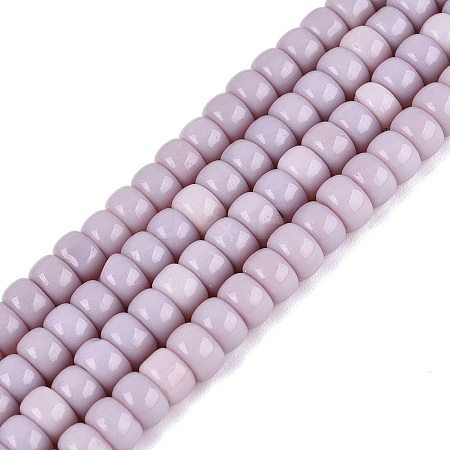 Opaque Glass Beads Strands GLAA-NH0002-B01-C08-1