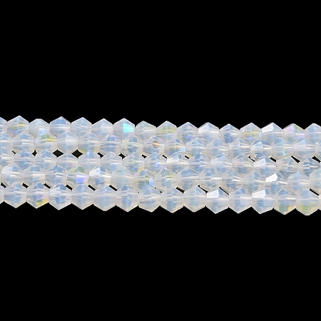 Imitation Jade Electroplate Glass Beads Strands LS-GLAA-F029-J4mm-D05-1