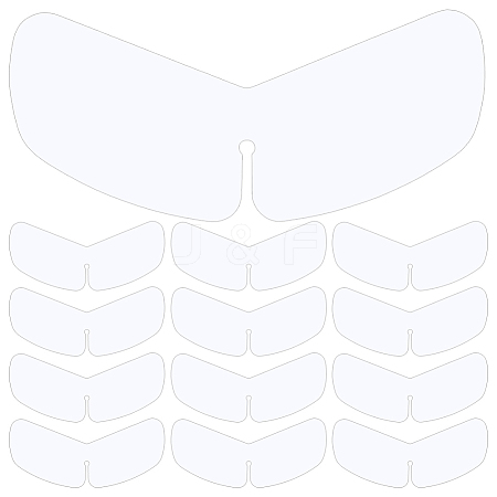 PVC Shirt Collar Shaping Support LS-FIND-WH0159-20B-1