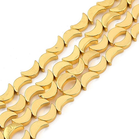 Electroplated Synthetic Non-magnetic Hematite Beads Strands X-G-C156-03G-1