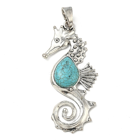 Tibetan Style Alloy Big Pendants FIND-D037-05AS-1