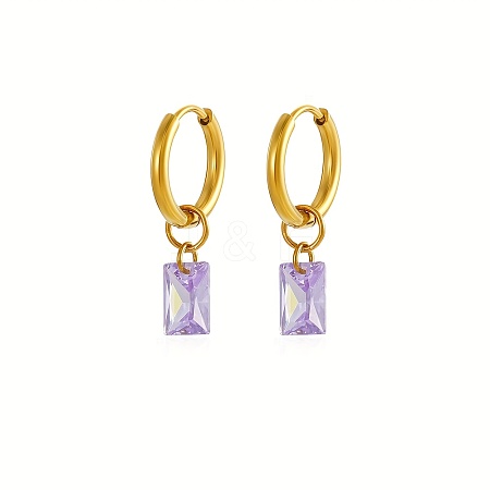 304 Stainless Steel Hoop Earrings AY4063-3-1