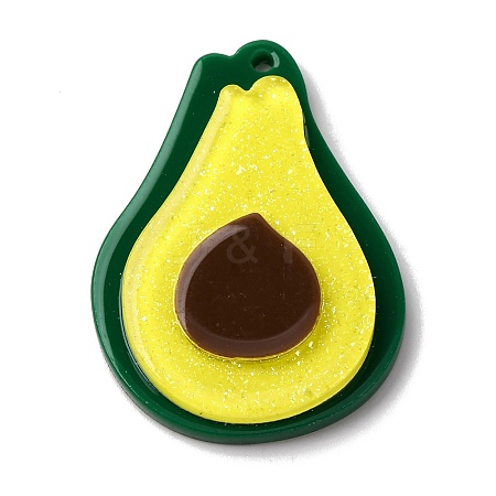 Fruit Acrylic Pendants OACR-H055-01A-1