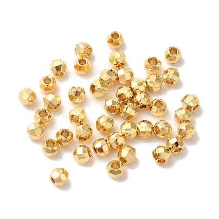 Brass Spacer Beads KK-O133-013F-G-1