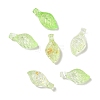 Transparent Acrylic and Gold Foil Pendants AC-CBAF9C1-04A-02-2
