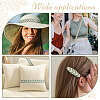 3 Yards Polyester Leaf Jacquard Ribbons SRIB-WH20020-020A-5