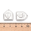 304 Stainless Steel Pendants STAS-T067-82P-3