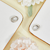 2Pcs 925 Sterling Silver Spring Gate Rings STER-BBC0006-74A-4
