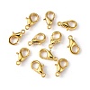 Zinc Alloy Lobster Claw Clasps E103-G-2