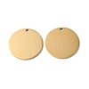 304 Stainless Steel Pendants STAS-Q308-09S-G-1