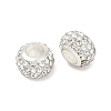 Alloy Rhinestone Clay Pave Beads ALRI-D300-03S-08-2