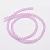 Natural & Dyed Malaysia Jade Bead Strands X-G-A146-4mm-A17-2