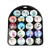 Fridge Magnets Glass Decorations GGLA-Q051-50mm-009-1