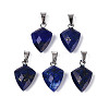 Natural Lapis Lazuli Pendants G-N349-18P-02-1
