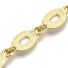 Oval Links Bracelet & Necklace Jeweley Sets BJEW-S121-06-6