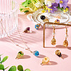 10Pcs 10 Colors Transparent Resin Pendants RESI-TA0004-84-7