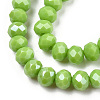 Electroplate Glass Beads Strands EGLA-A034-P6mm-A28-3