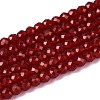Imitation Jade Glass Beads Strands GLAA-T028-3mm-11A-1