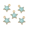 Alloy Enamel Charms ENAM-S121-024F-4