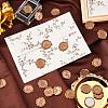 50Pcs Adhesive Wax Stamp Stickers DIY-CP0005-82F-6