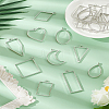 20Pcs 10 Styles Alloy Pendants FIND-LP0006-07P-1