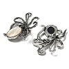 Natural Paua Shell/Abalone Shell Octopus Brooch FIND-Z032-03A-2