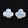 Spray Painted Transparent Resin Cabochons CRES-S302-61A-3