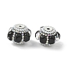 Sparkling Acrylic Rhinestone Beads CLAY-NH0003-01S-02-1