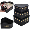 3Pcs 3 Sizes Cardboard Gift Packaging Box Set CON-WH0115-45A-1