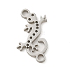 201 Stainless Steel Laser Cut Connector Charms STAS-R133-02P-06-1